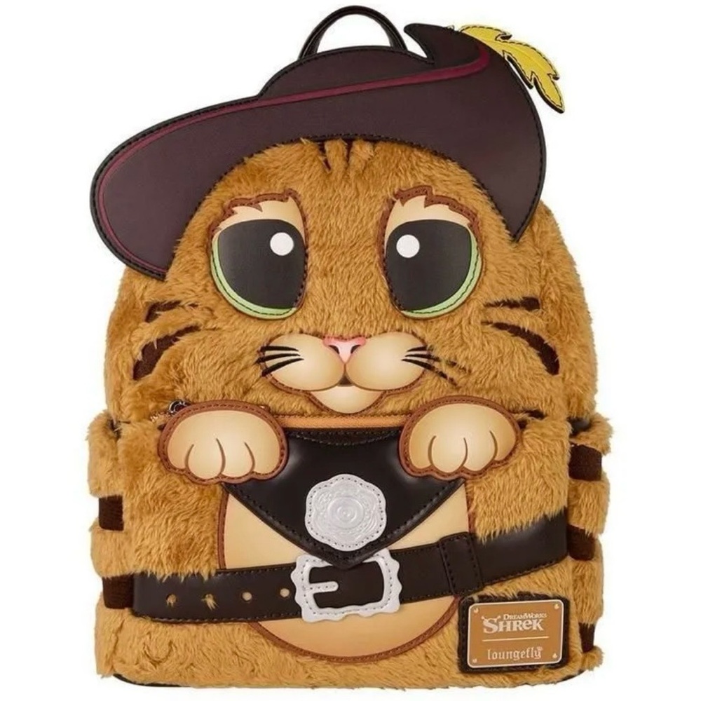 Loungefly Puss In Boots Backpack NWT
